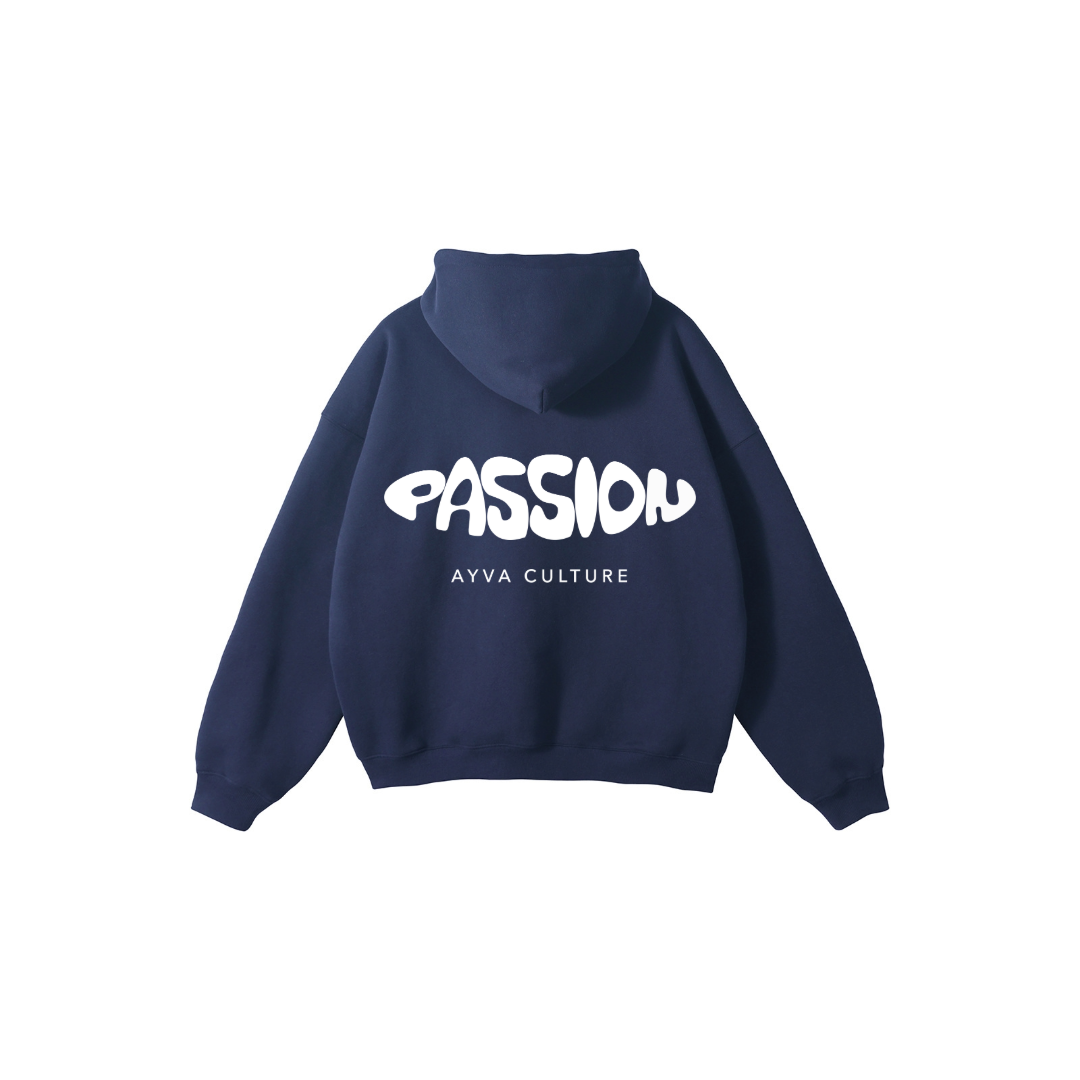 Navy Blue Hoodie Männer