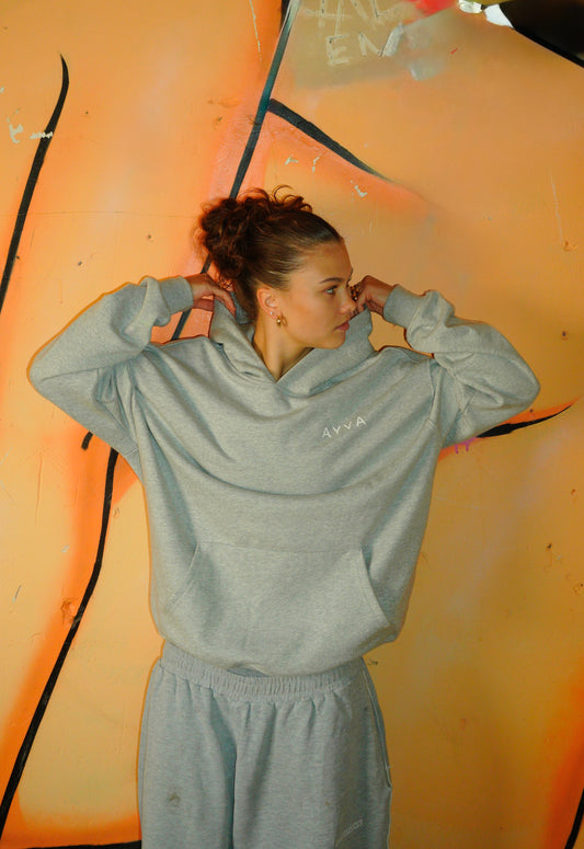 Grey Hoodie Frauen