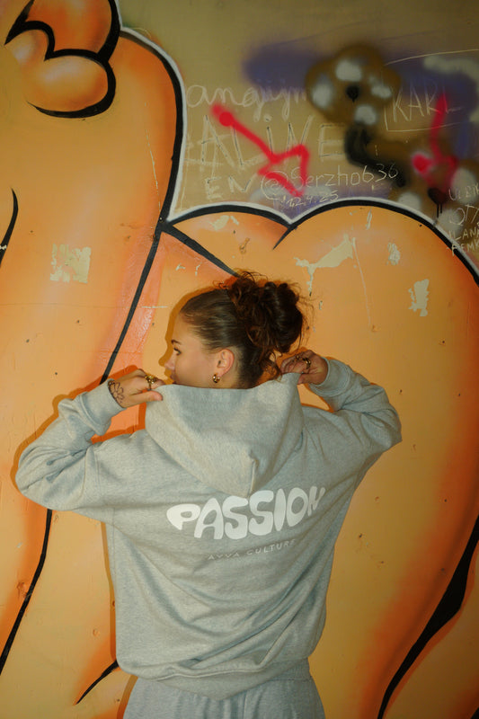 Grey Hoodie Frauen