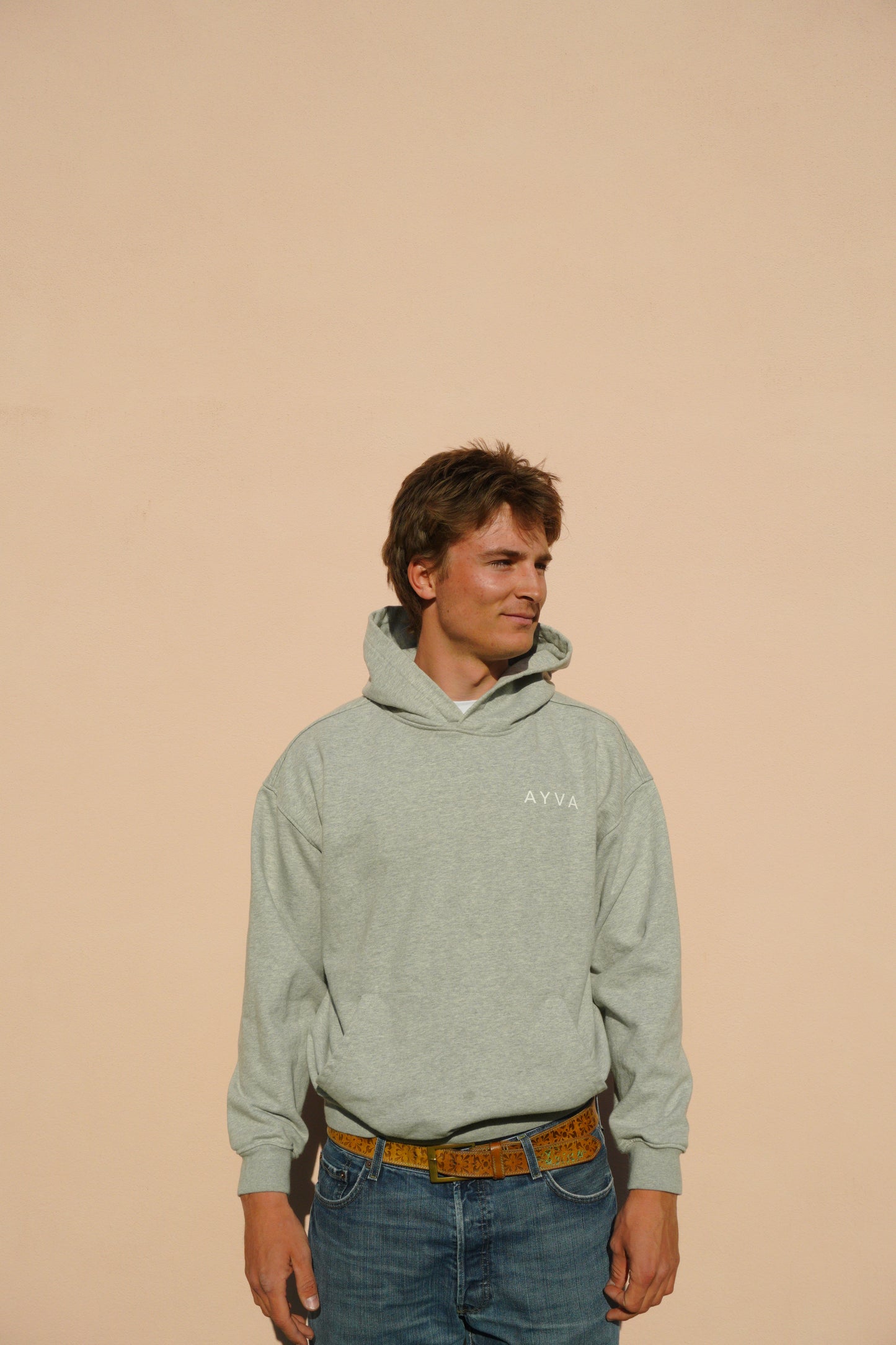 Grey Hoodie Männer