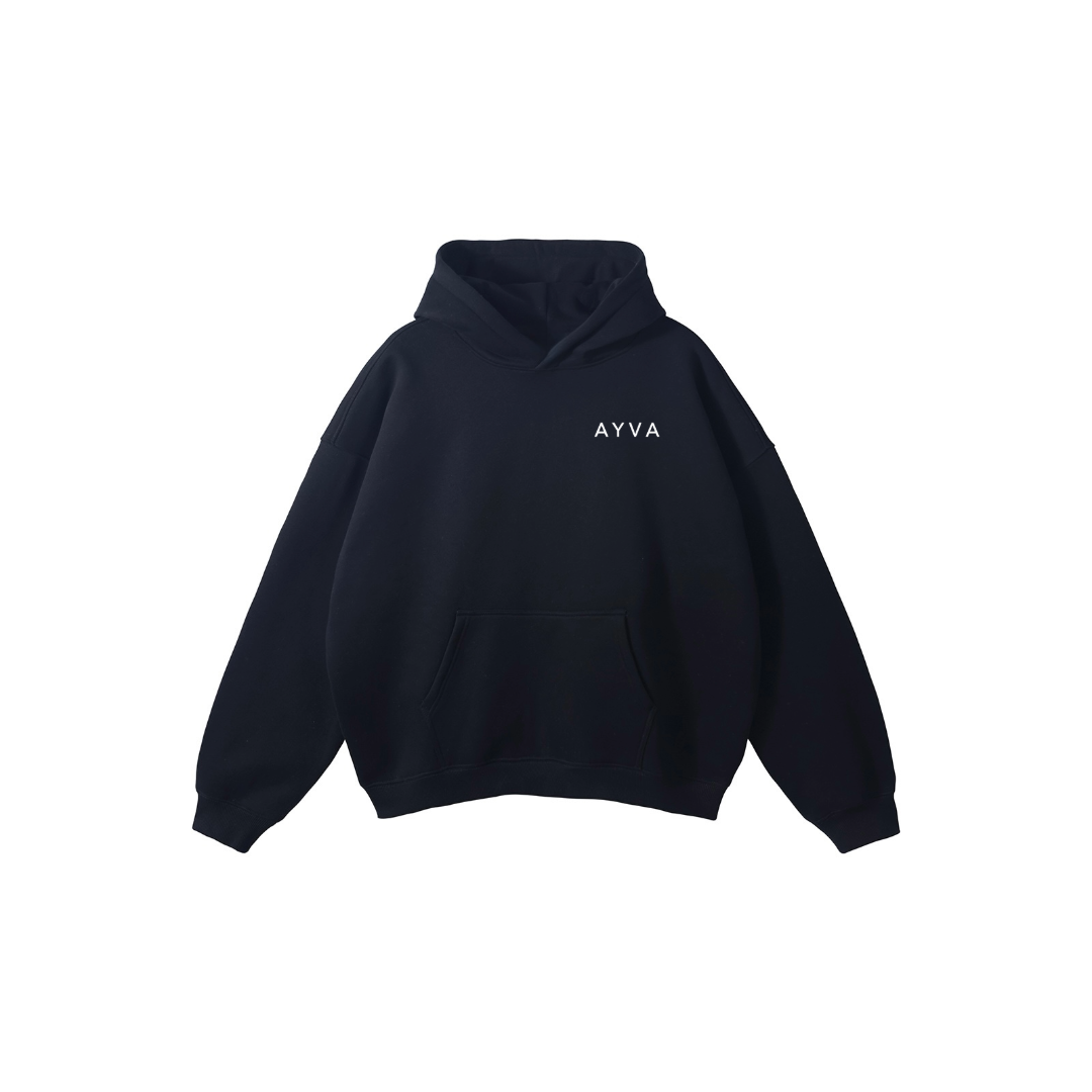 Black Hoodie Frauen