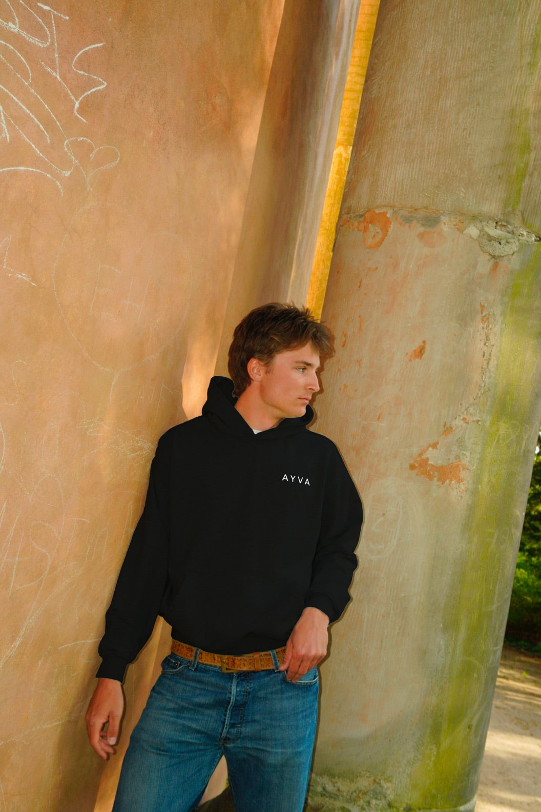 Black Hoodie Männer
