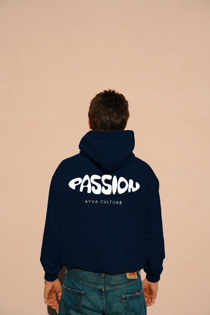 Navy Blue Hoodie Männer