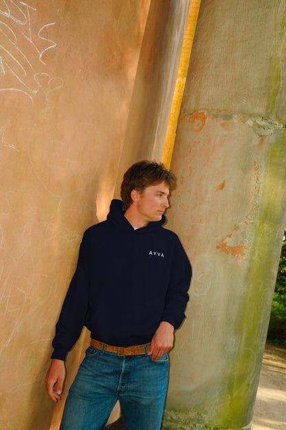 Navy Blue Hoodie Männer