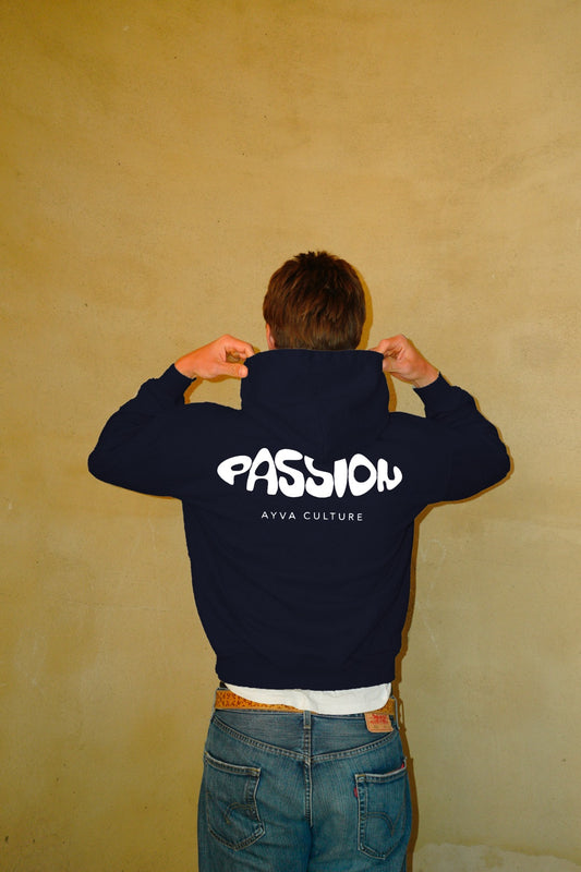 Navy Blue Hoodie Männer
