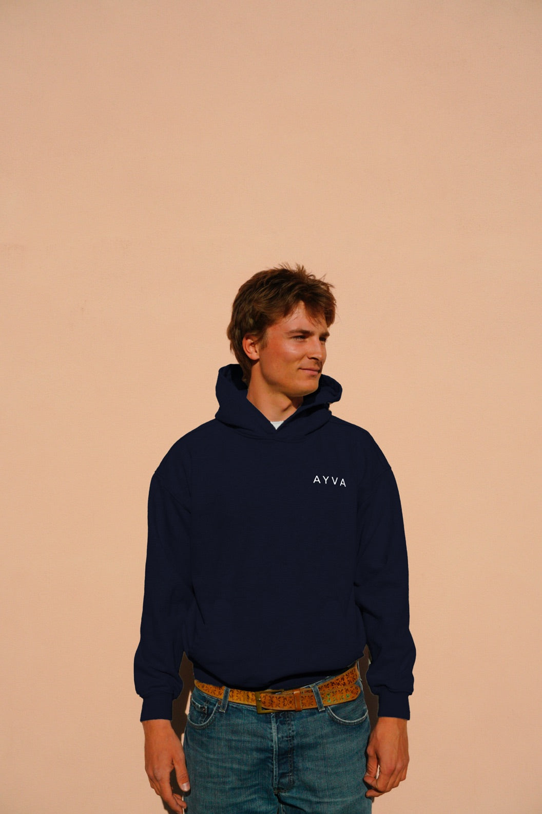 Navy Blue Hoodie Männer